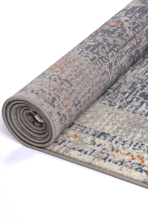 Machu Rojas Blue/Grey Rug - ADORE RUGS and FLOORING